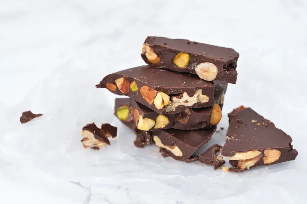 Dark Chocolate & Almond Bark