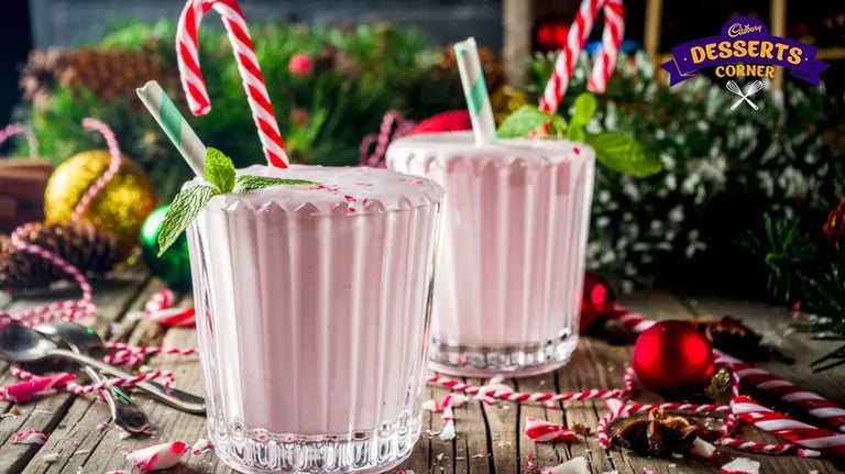 DIY Peppermint Candy Decorations for Desserts