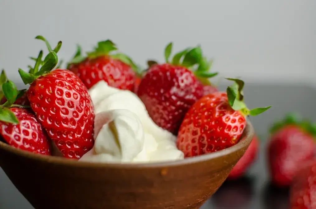 Whipped Cream and Fresh Berry