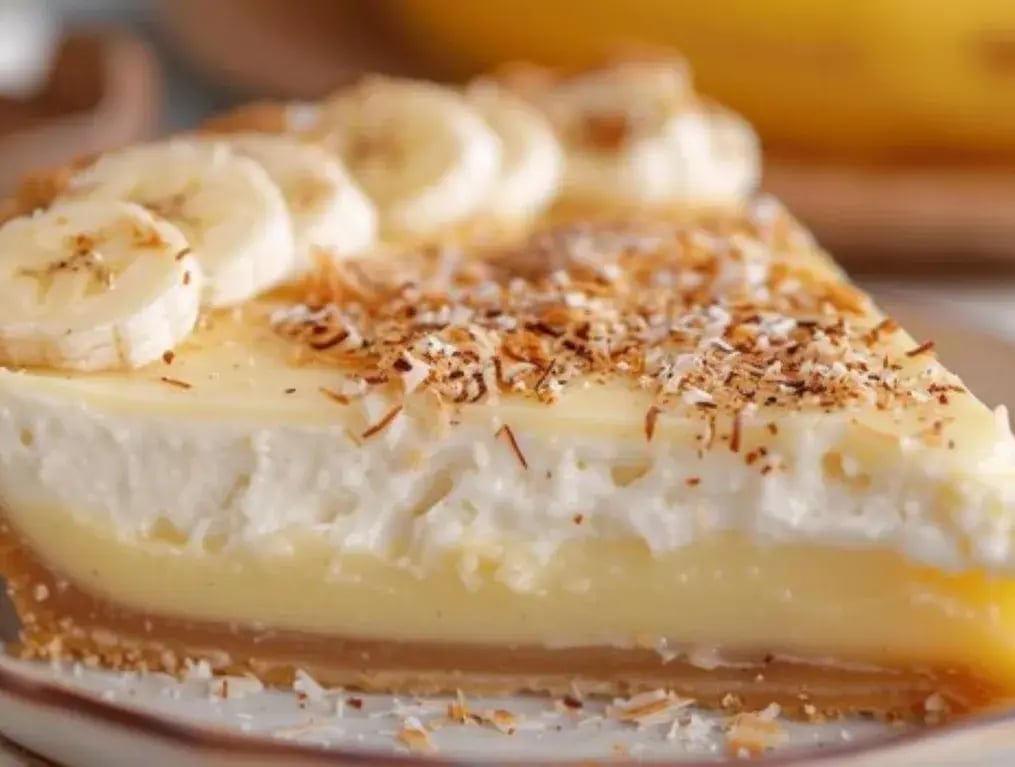 Banana Cream Pie With Macadamia Nut Crust