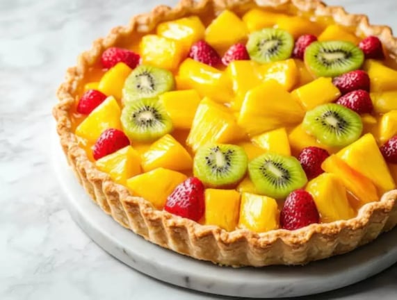 DIY Tropical Fruit Pies for a Hawaiian Luau-Themed Party