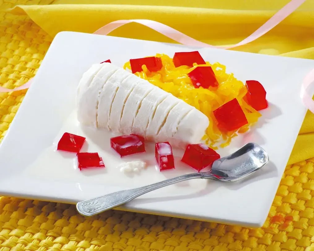 Thandai kulfi with falooda