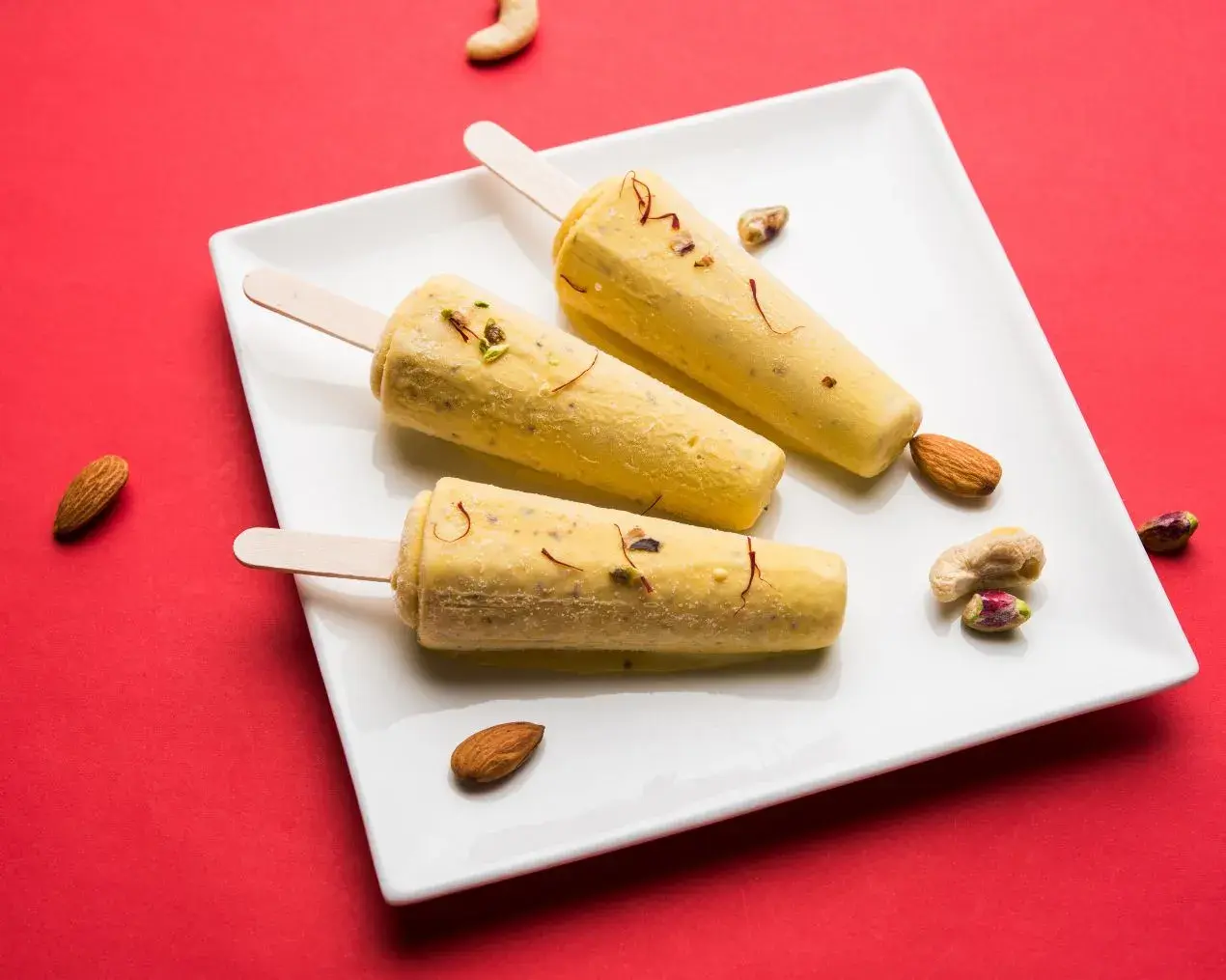Dry Fruit Thandai Kulfi with Dairy Milk Drizzle: Festive Frozen Treat