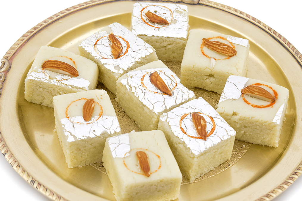 badam-burfi