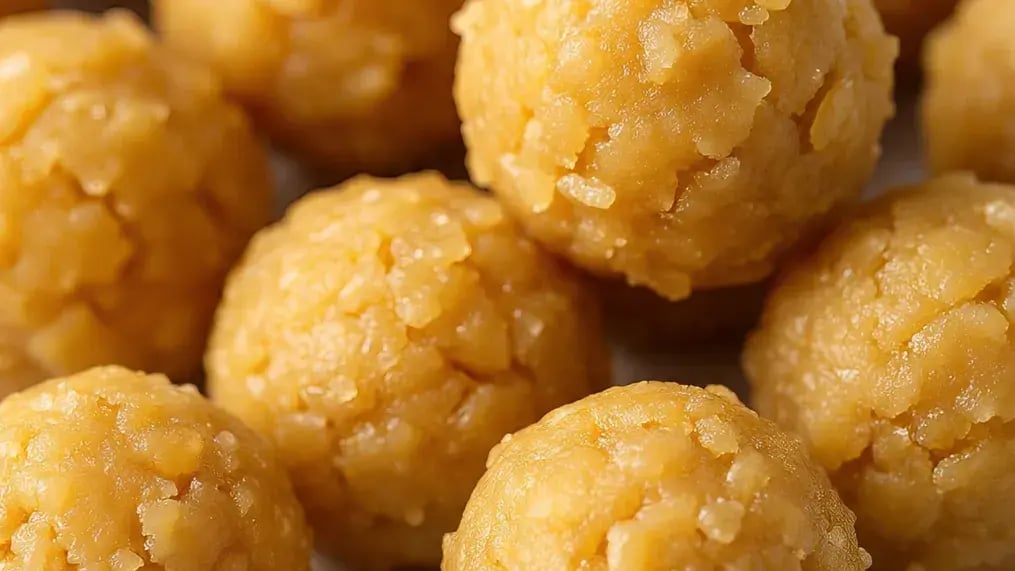 Easy Besan Ladoo Recipe For Raksha Bandhan: 4 Ingredients, 20 Minutes, No Fuss - Roast the Besan
