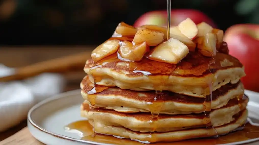 Apple-Cinnamon Latke Pancakes