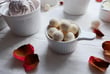 Easy No-Bake Coconut Balls with Raisins and White Chocolate Drizzle