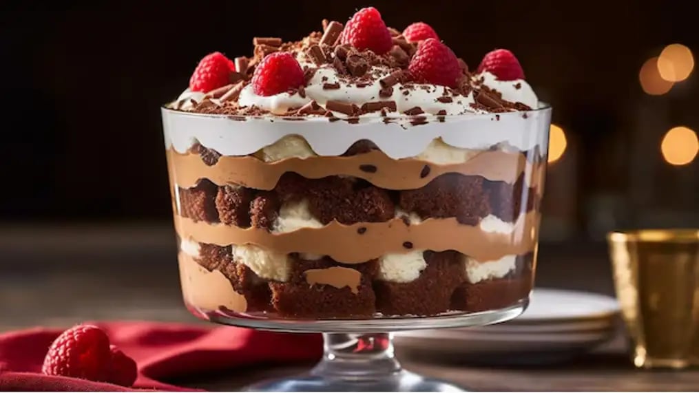 Chocolate Brownie Trifle Cups