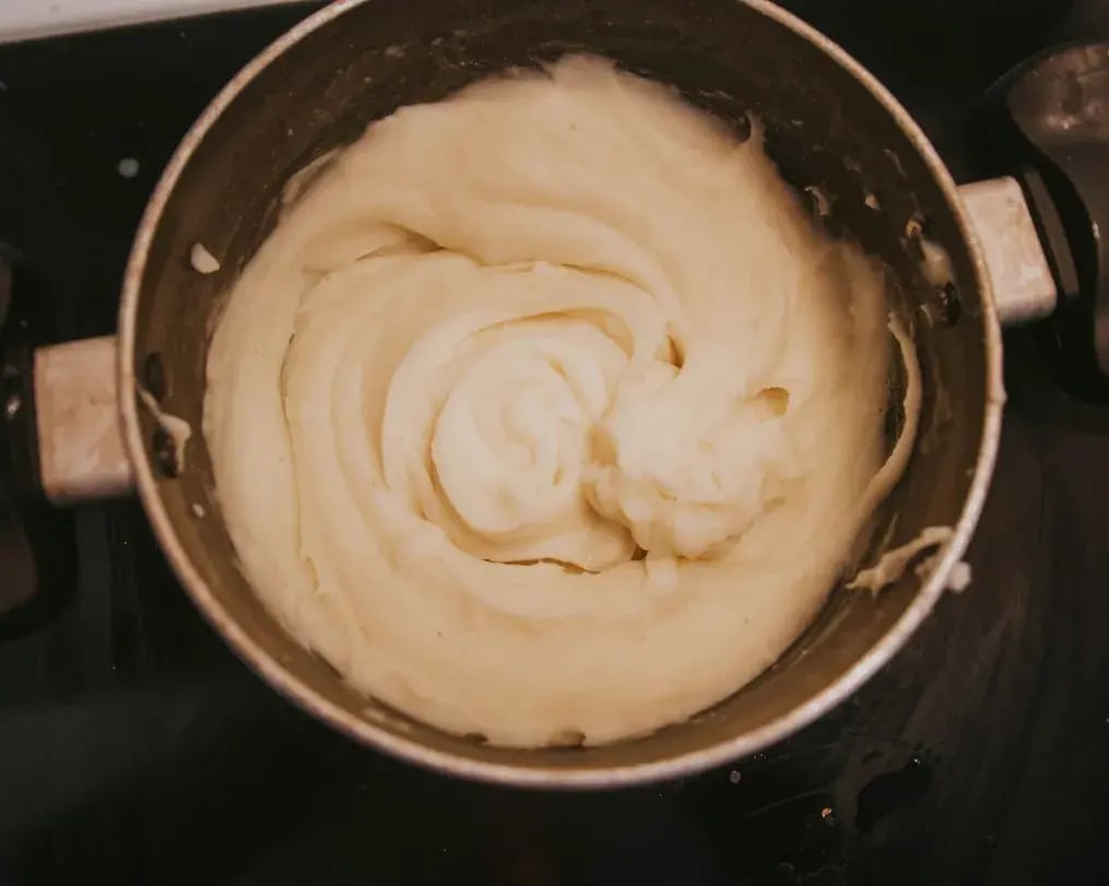 Cooked Custard Layer