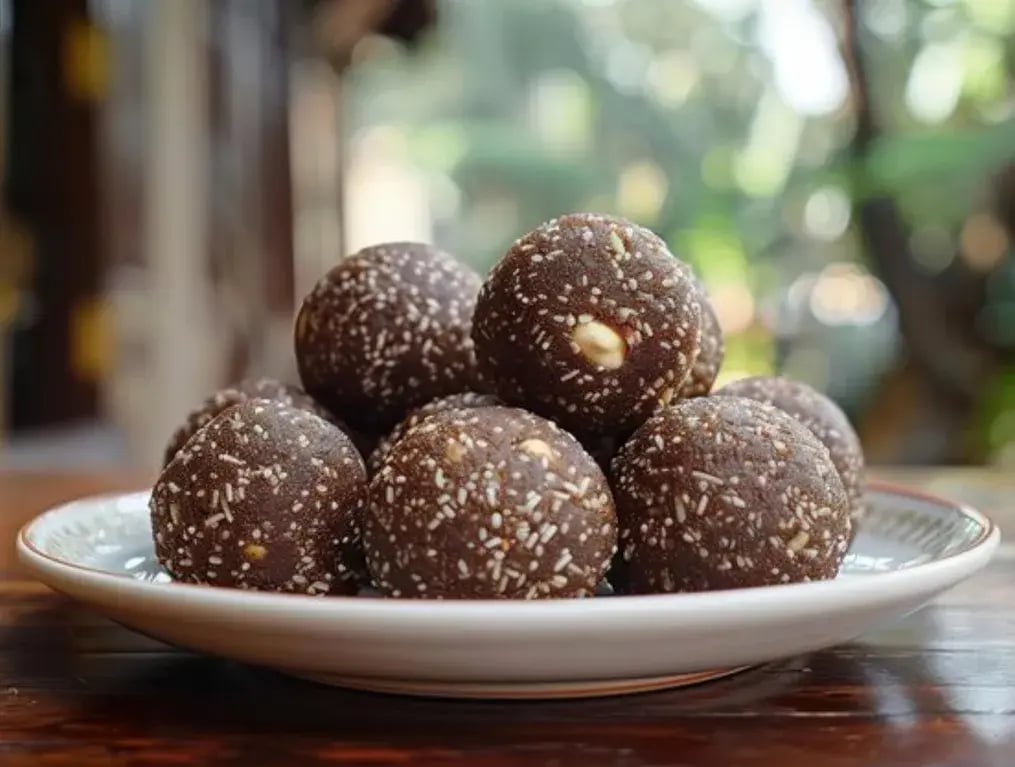 5-Minute Chocolate Ladoo