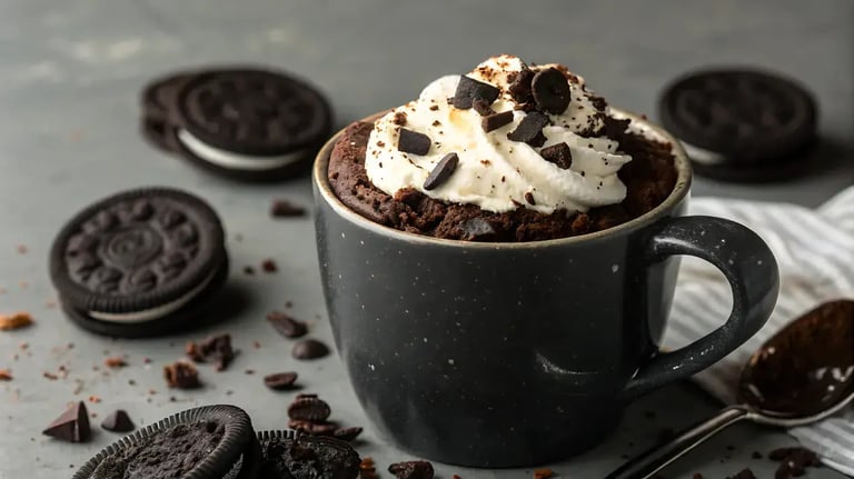 Eggless Dairy Milk Oreo Mug Cake Quick Fix For Late Night Cravings