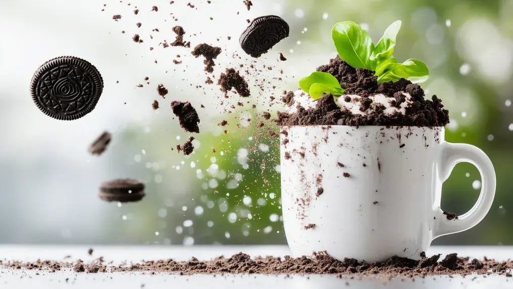 Step 4 Fold in Dairy Milk