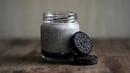 Elegant Oreo-Infused Panna Cotta with a Bournville Chocolate Dusting