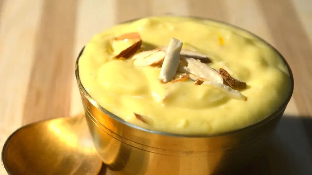 Shrikhand In A Bowl