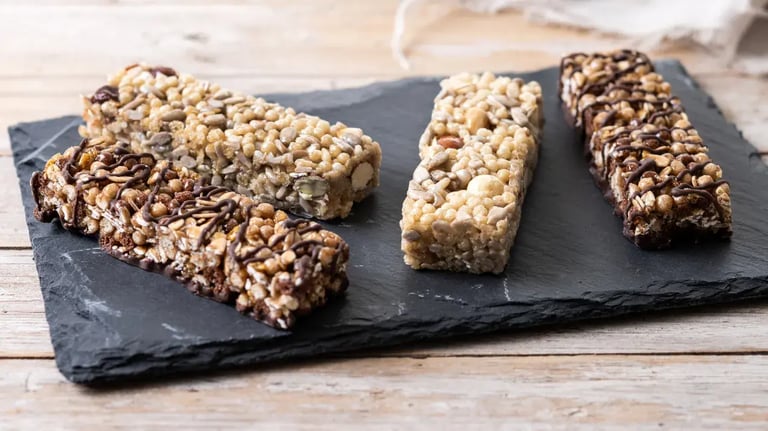 Energy-Packed Silk Chocolate Granola Date Bars For Snacking
