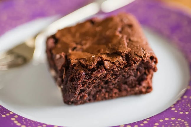 Espresso Brownies With Hazelnuts