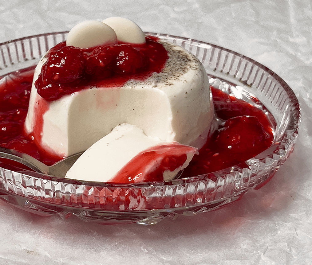 Strawberry Panna Cotta