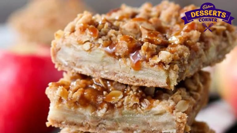 Try These DIY Spiced Apple Crumb Bars
