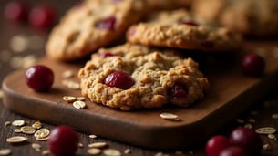 Festive Chocolate Chip Cookies with Pistachio and Cranberry Chew