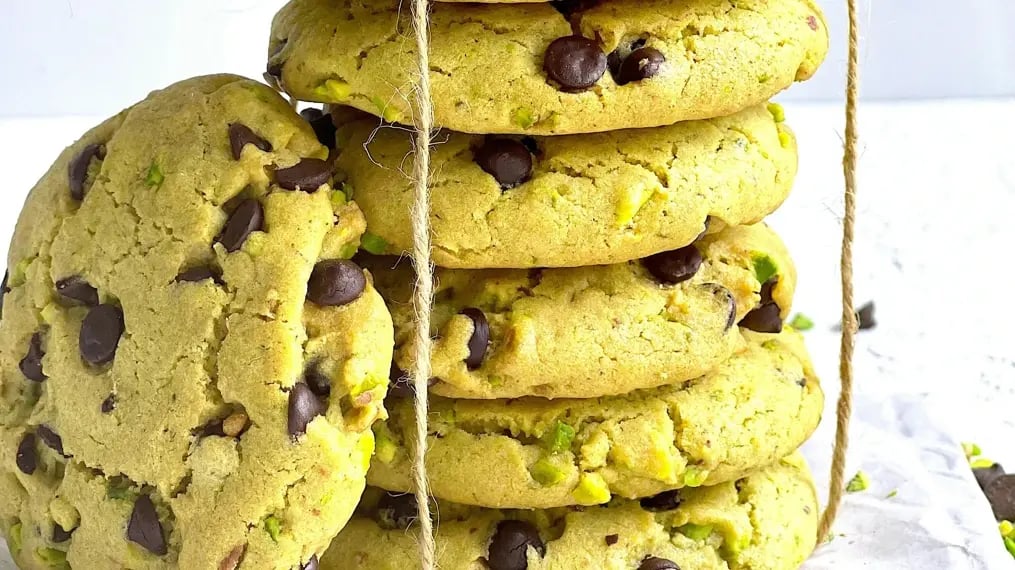 Pistacchio Chocolate Cookies