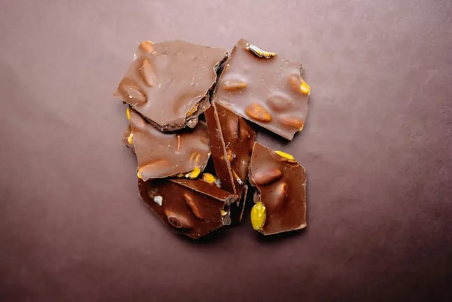 Cranberry Pistachio Chocolate Bark