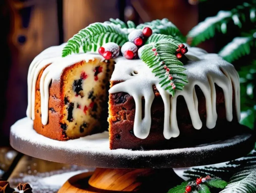 Classic Gingerbread Loaf with Jaggery Glaze