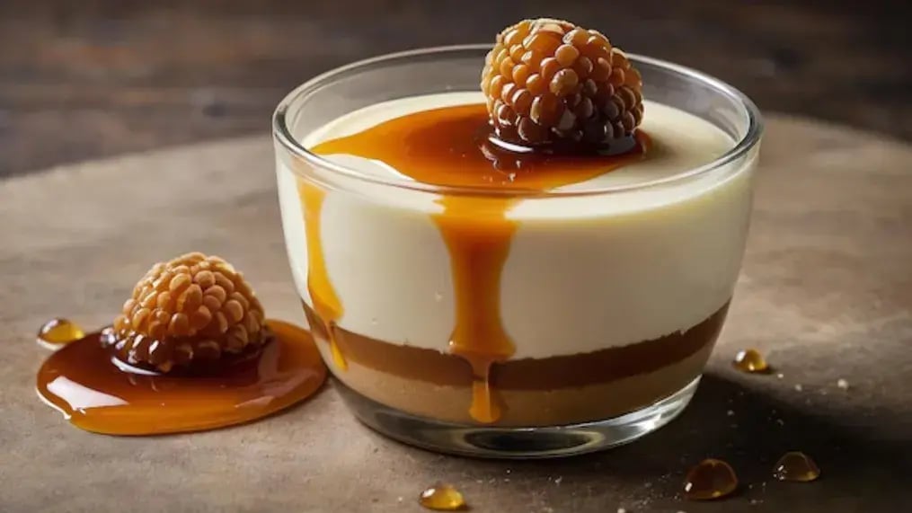 Salted Caramel And Pecan Mousse