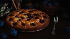Festive Plum Cake with Bournville Chocolate