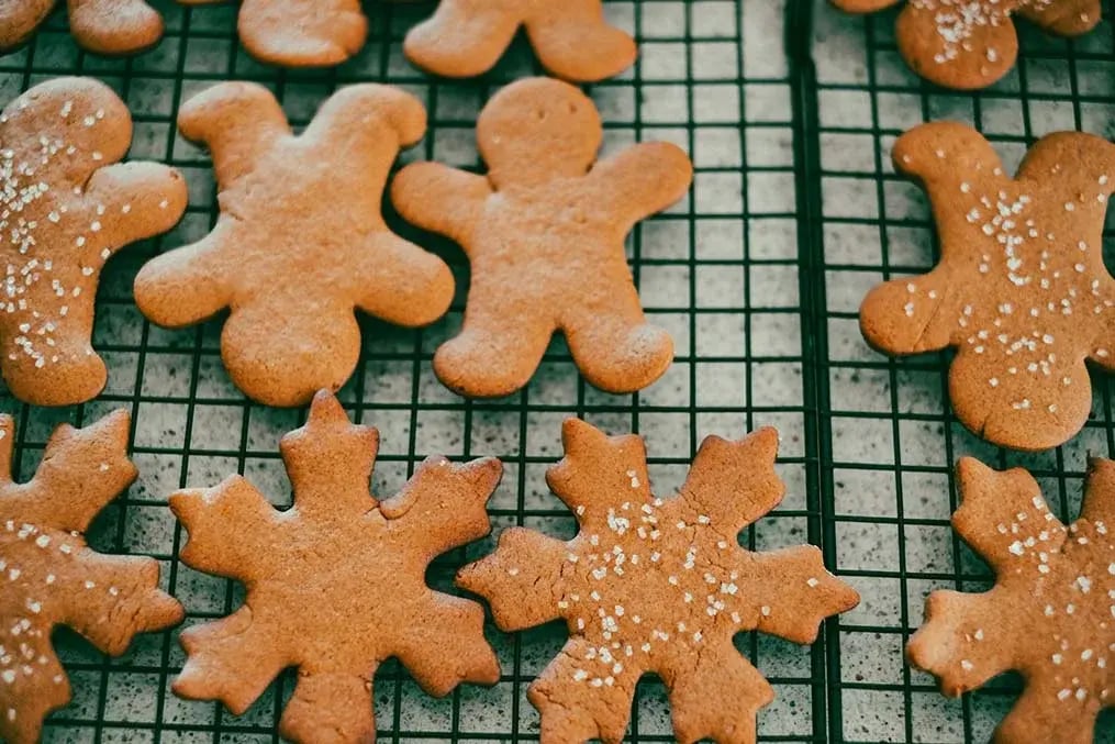 Gingerbread Cookies with Filter Coffee