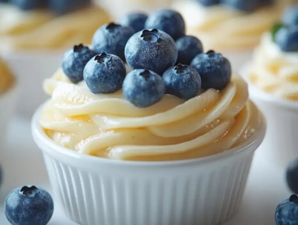 Fresh Blueberries in Tarts for a Juicy Hit