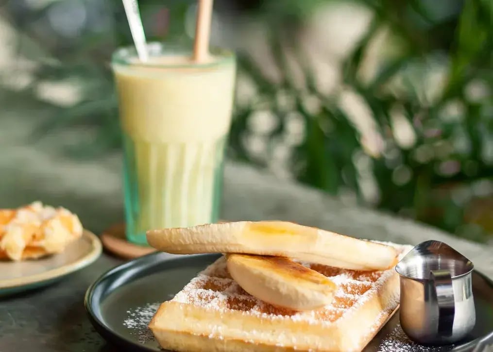 Frozen Banana Cheesecake Bites