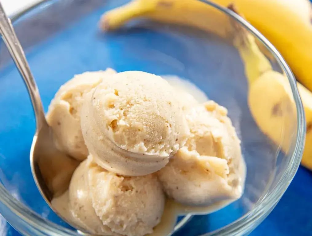 A Simple Recipe To Make Frozen Banana Gelato
