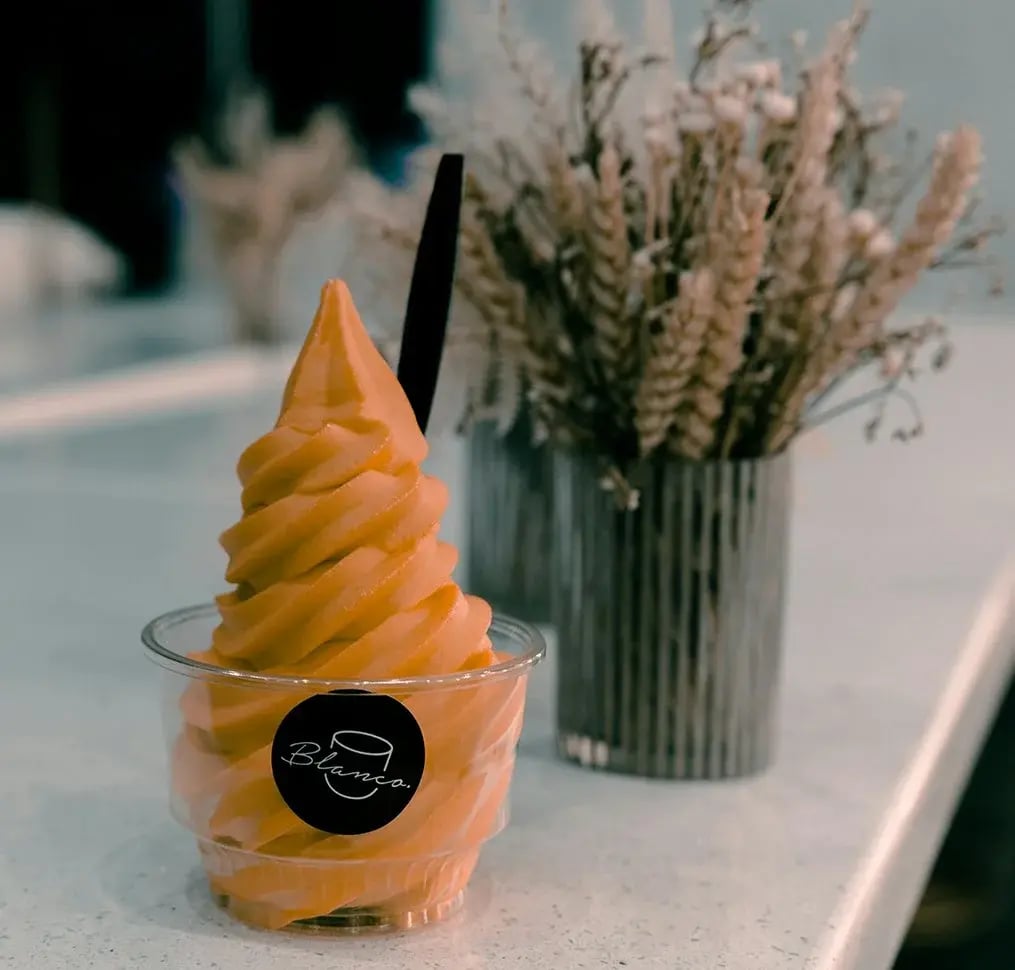 Frozen Pineapple Sorbet