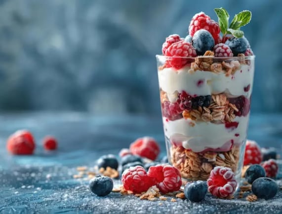 Frozen Strawberry Parfait Recipe For An Elegant Women's Day Party