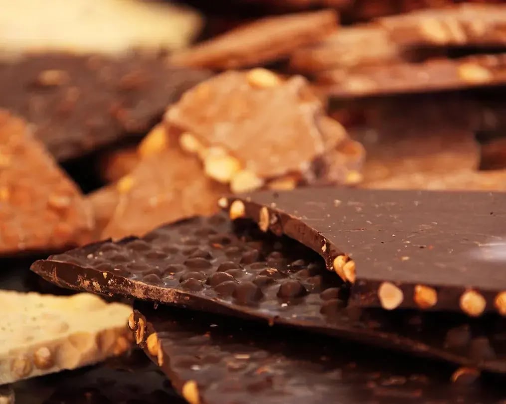 Dark and Milk Chocolate Clusters