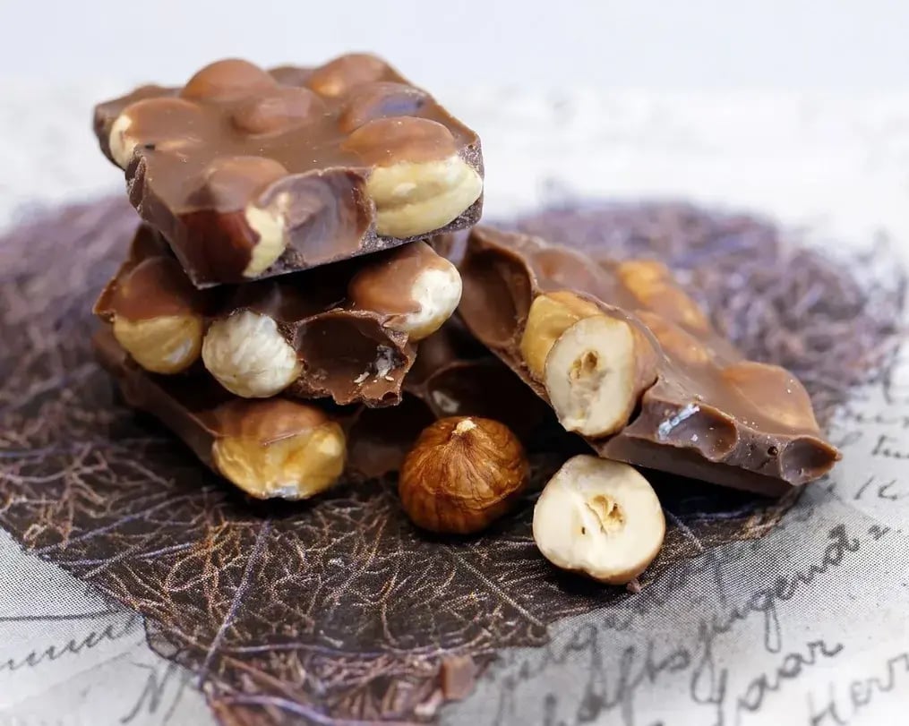 Nutty Chocolate Hazelnut Cluster