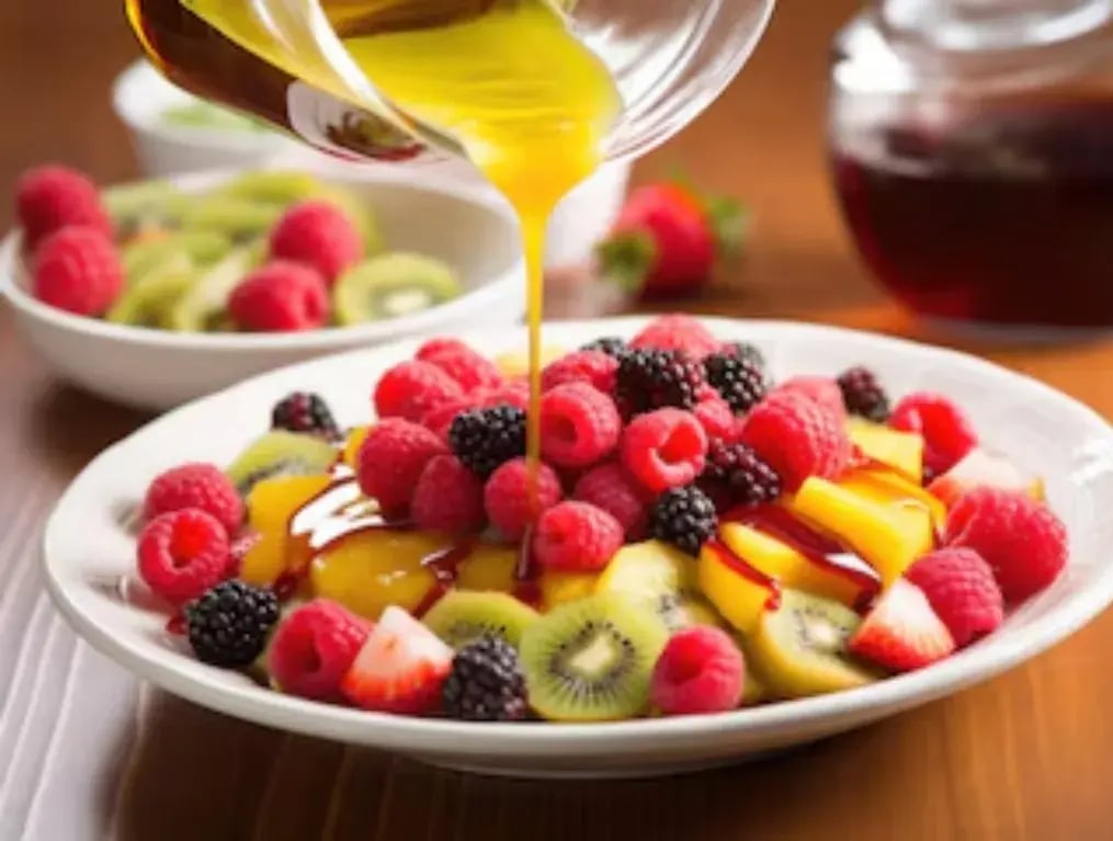 Use Freshly Made Rose Syrup for an Original Taste
