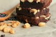 Gooey Brownie Cake with Cashews: A Decadent Delight