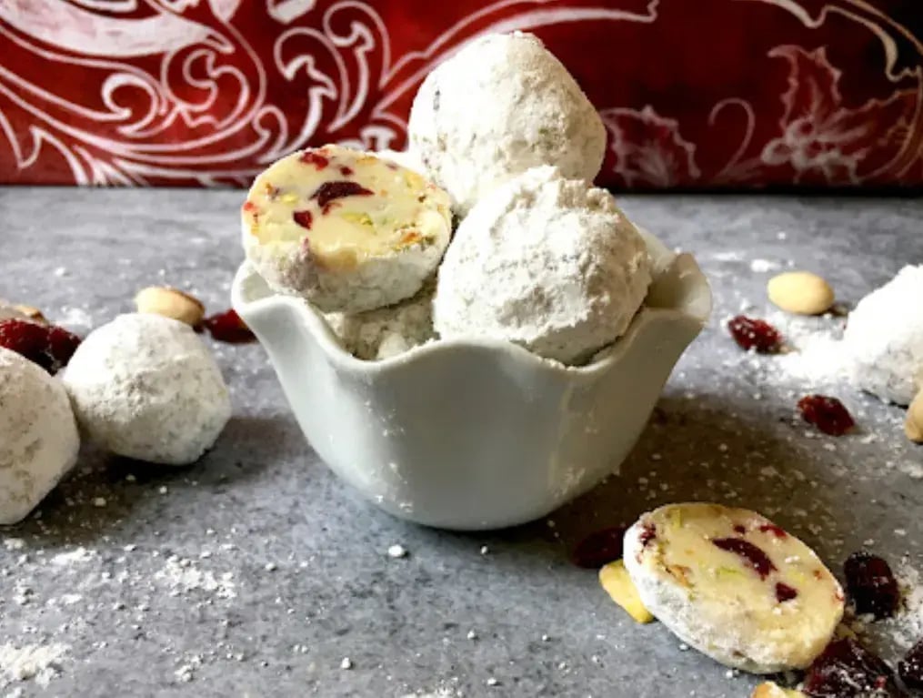 Pistachio And Espresso Delight Tartufo