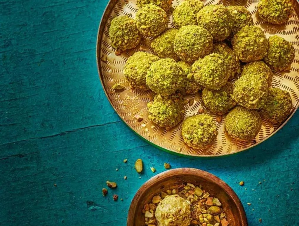 White Chocolate Pistachio Bliss Tartufo