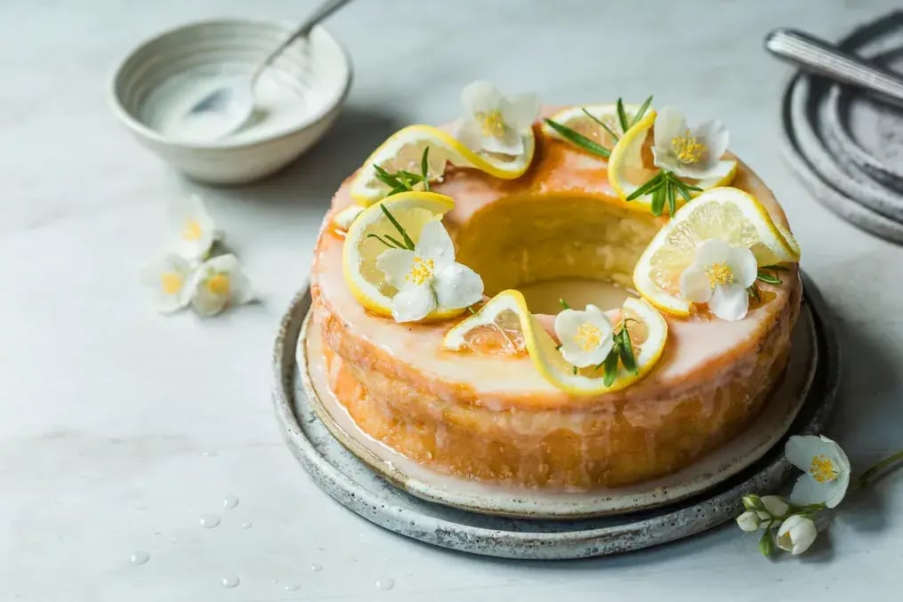 Grab a slice of summer with this perfect lemonade bundt cake - Lemonade Bundt Cake 4