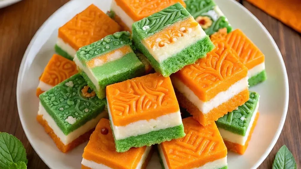 Tricolor Barfi