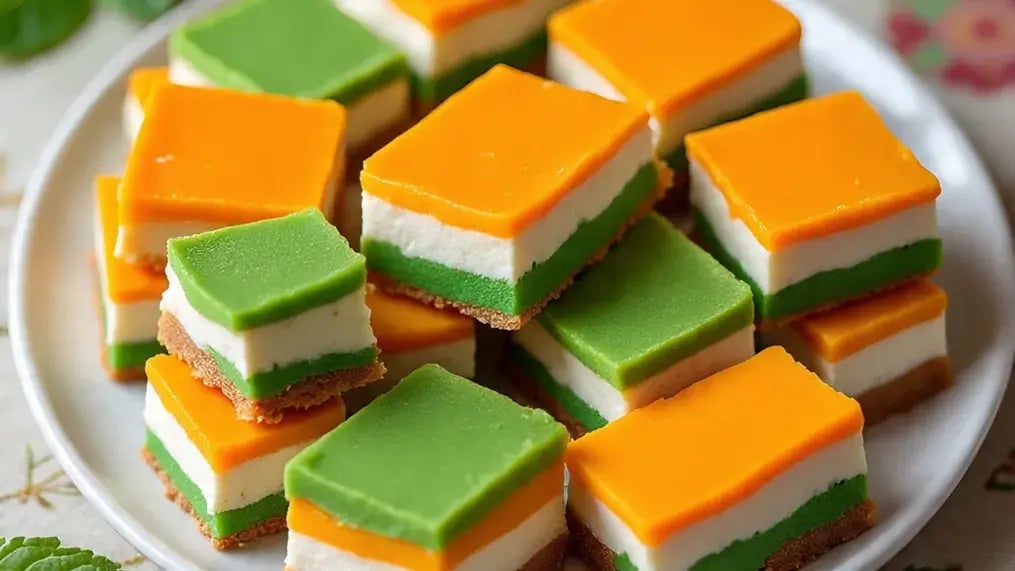 Tricolor Fudge