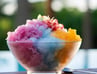 Hawaiian Shaved Ice Desserts with Unique Toppings