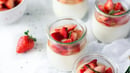 Healthy Breakfast Idea: Strawberries and Cream Oats with Dairy Milk Shavings