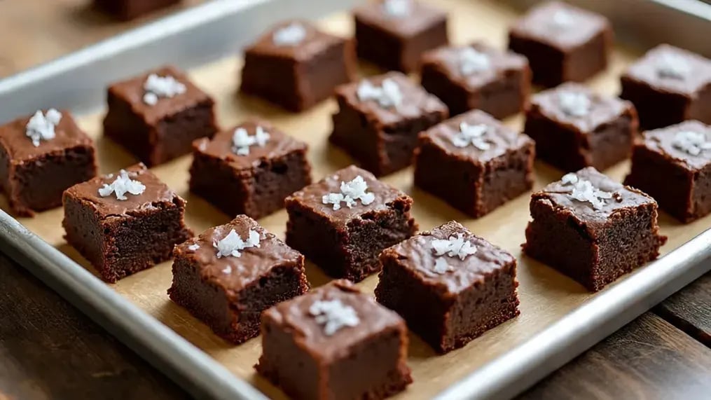 Almond Flour Chocolate Brownie Bites