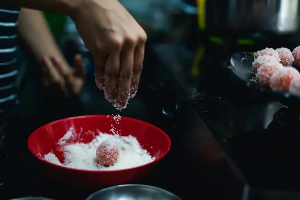 Making Dry Fruit Laddoo 2