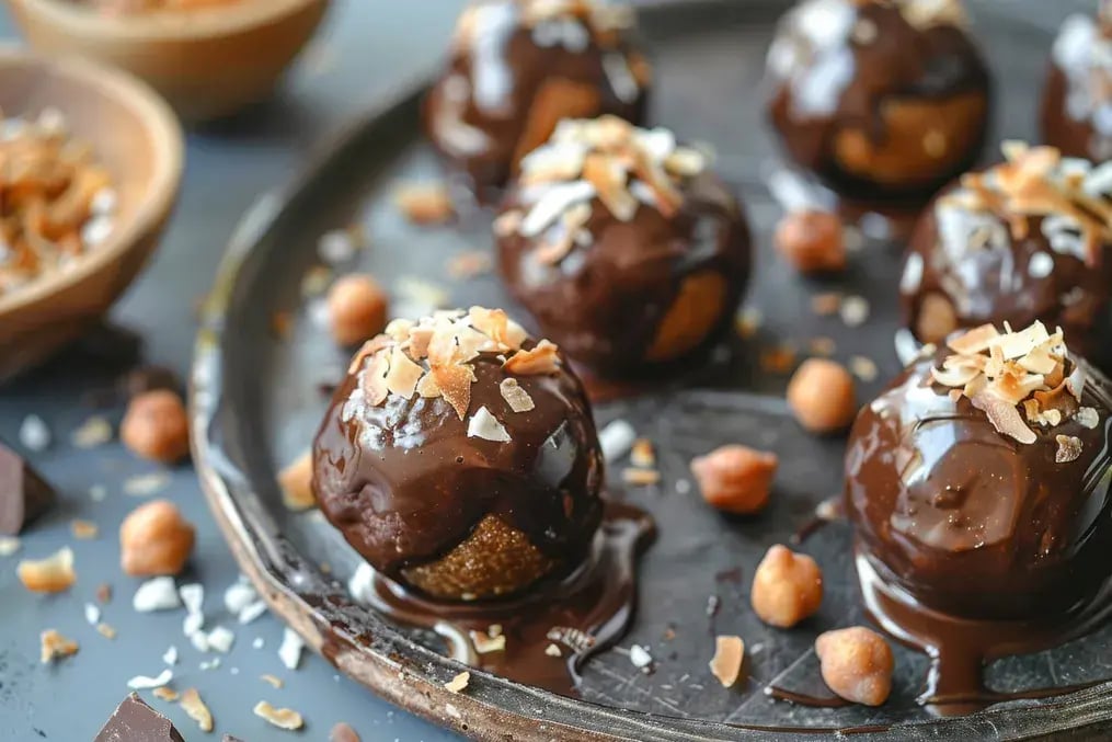 Chocolate-Peanut Butter Energy Balls
