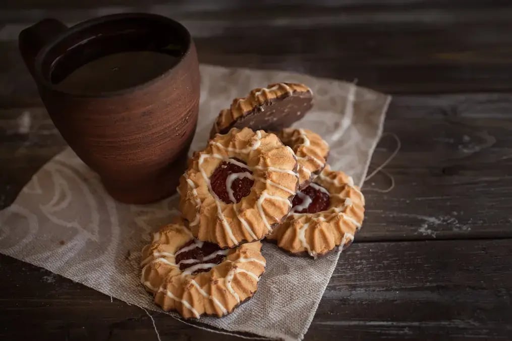 Vegan Molasses Cookies