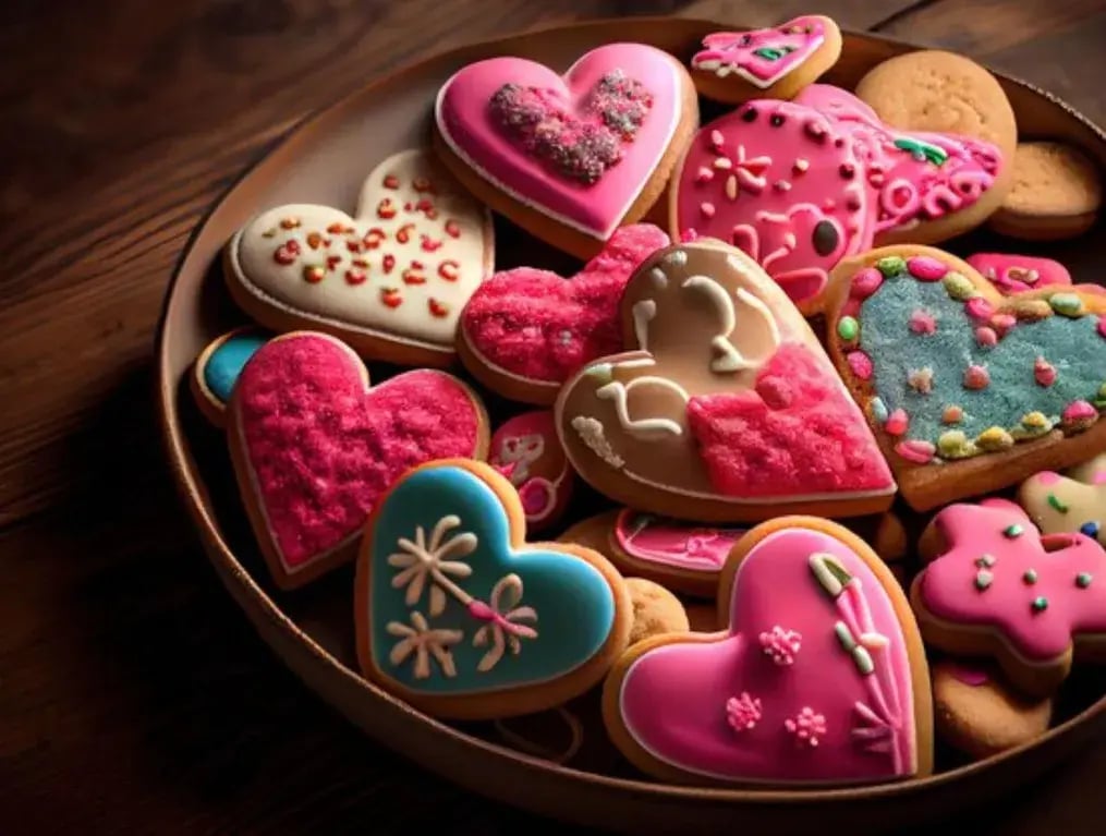 Pink Paradise Dessert Board
